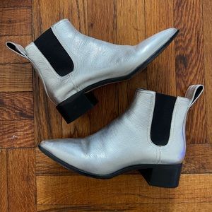 Loeffler Randall Silver Boots